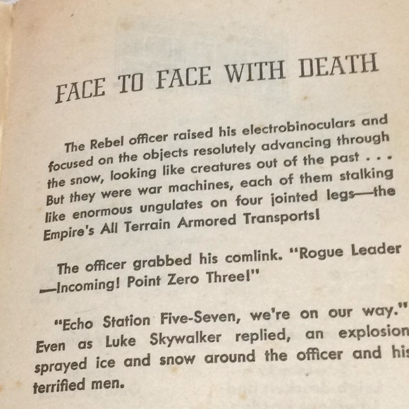 Vtg Empire Strikes Back May 1980 Ballanine Books. - Picture 4 of 5